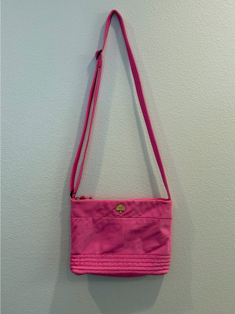 kate spade Hot Pink Nylon Crossbody Bag